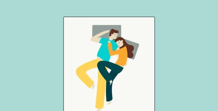 best bed size for couples illustration